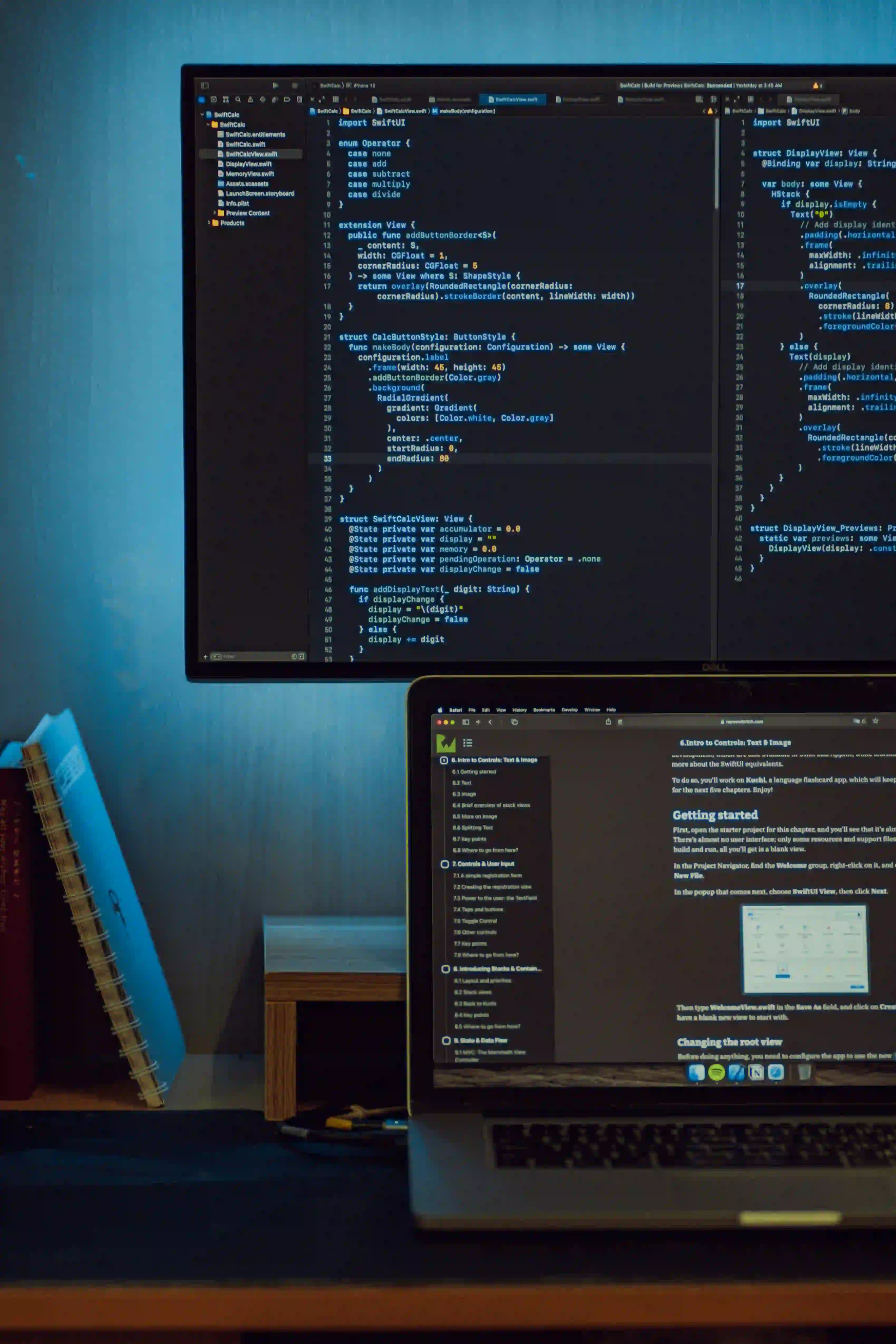 Java programming code and development environment